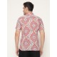 Block Printed Men’s Half Shirt 