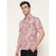 Block Printed Men’s Half Shirt 