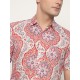 Block Printed Men’s Half Shirt 