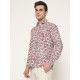 Men’s Floral Printed Casual Shirt